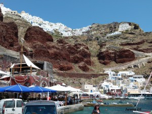 thira,fira santorini